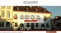 Desktop Screenshot of paul-haltenhof.de