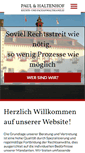 Mobile Screenshot of paul-haltenhof.de